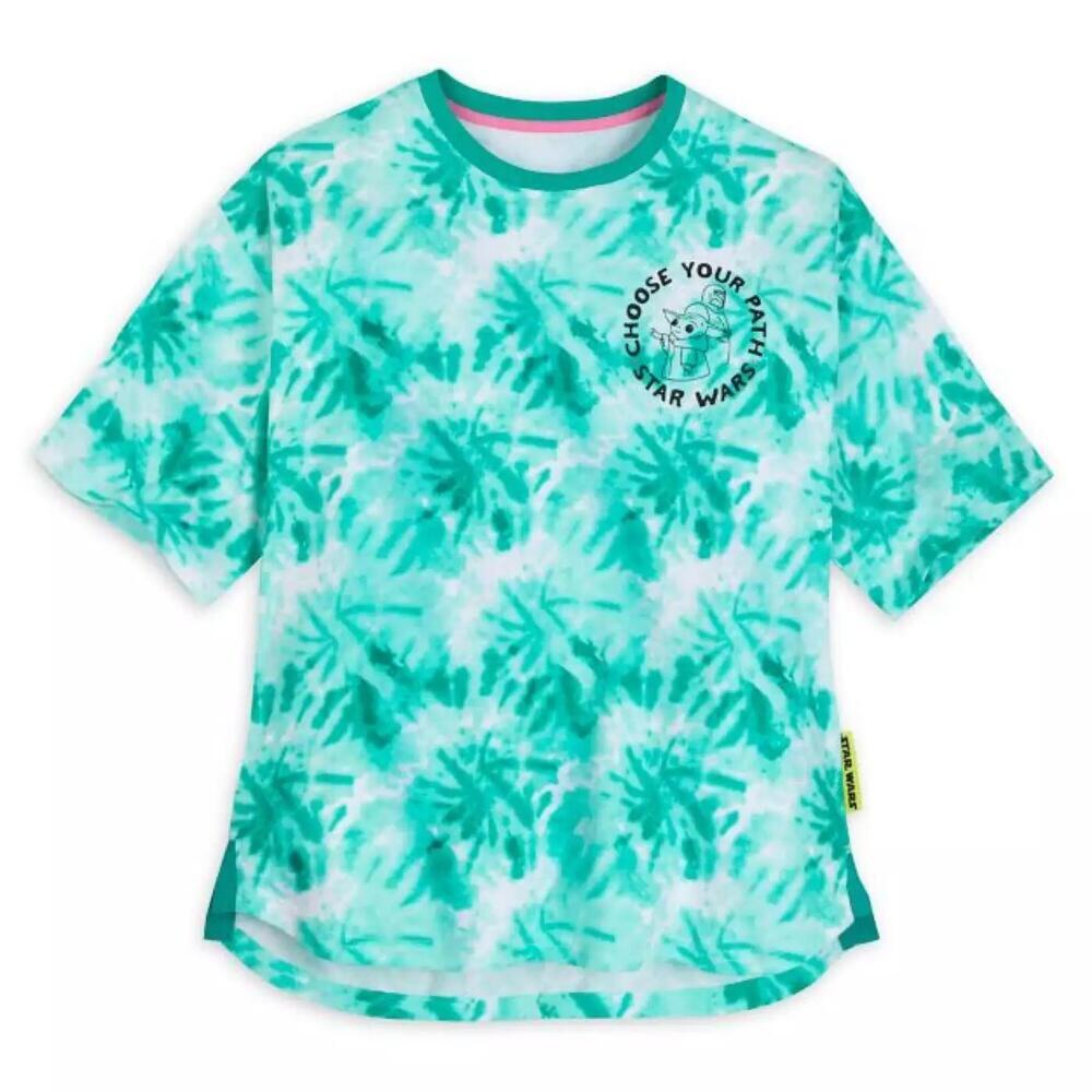 NWT Grogu Tie-Dye tee-Adult XS